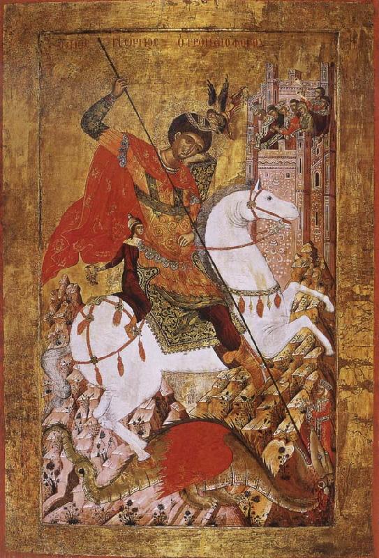 Saint George Slaying the Dragon, unknow artist